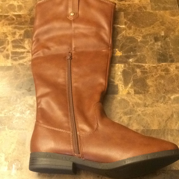 New Cognac Women's Isobel Riding Boots - Picture 2 of 3